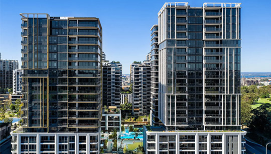 Quartz Vanity tops apartment project
