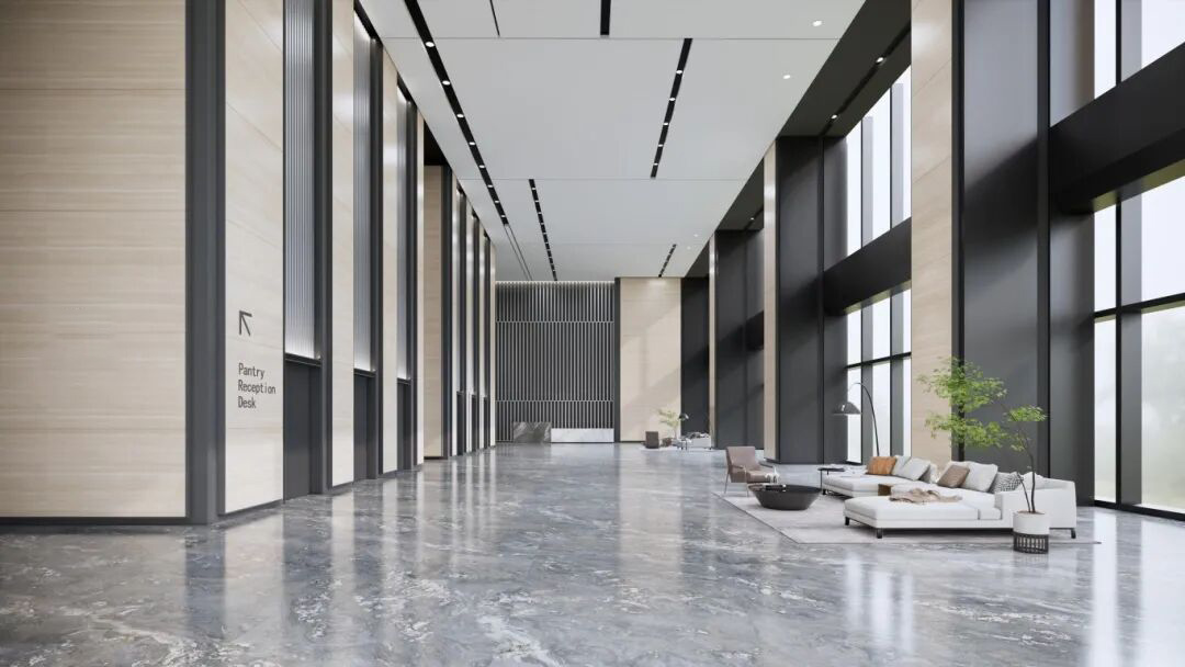 Palissandro Blue Marble floor project