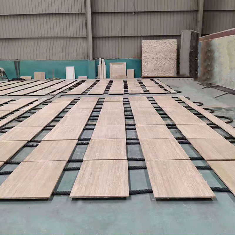 Turkey Roman Travertine Console Table for Luxury Shop (FRED)