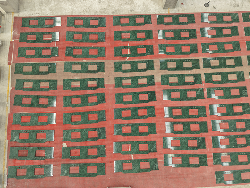 The Venetian&reg; Resort Las Vegas Hotel Green Marble Countertops