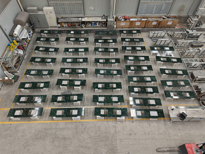 The Venetian&reg; Resort Las Vegas Hotel Green Marble Countertops