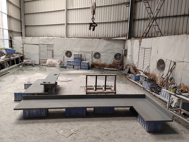 4099 Cristallo Marble Quartz Slab