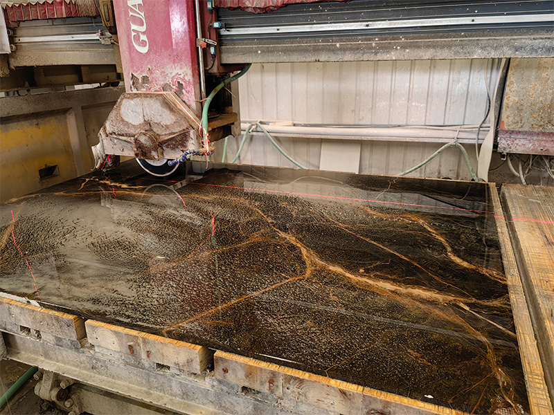 Rainforest Green Marble Slab & Tiles For Feature Wall / Countertops / Backsplash