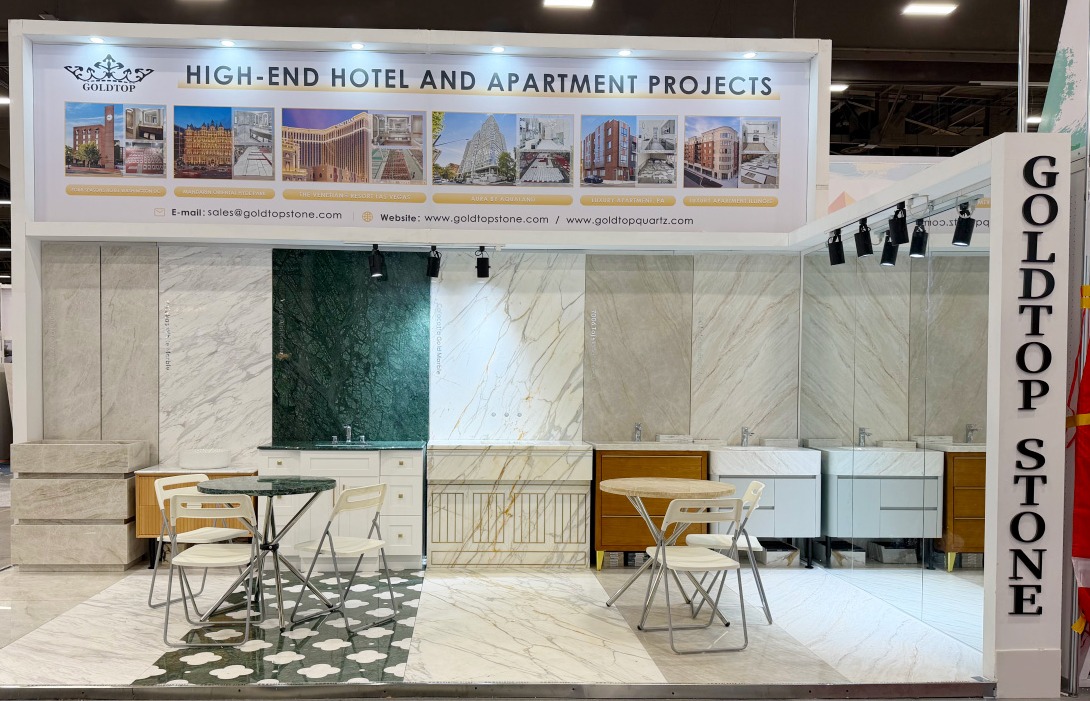 Goldtop Stone at Coverings | Hotel & Stone Apartment Solutions