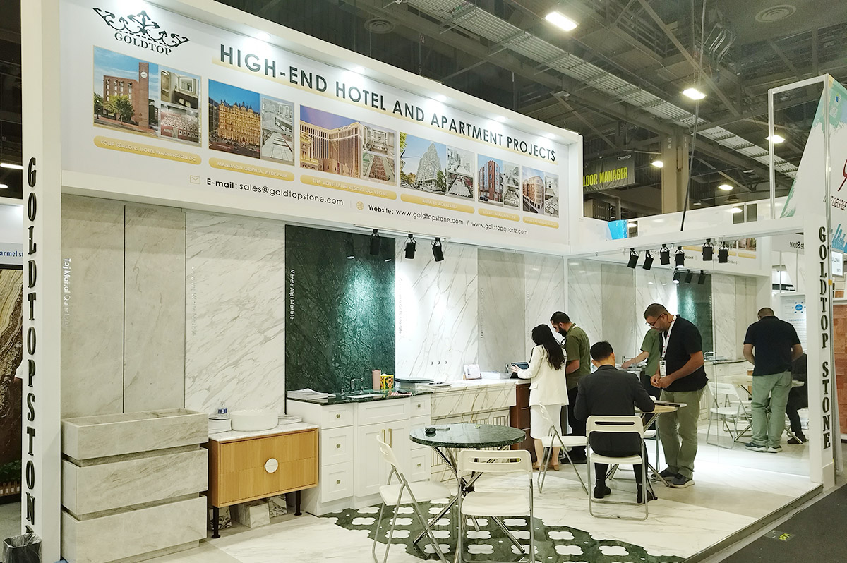 GOLDTOP STONE Day 2 at Coverings 2026