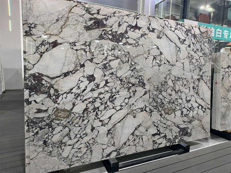 Pakistan Calacatta Viola Marble Slab For Feature Wall/ Countertop/ Table Tops