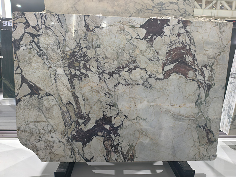 Pakistan Calacatta Viola Marble Slab For Feature Wall/ Countertop/ Table Tops