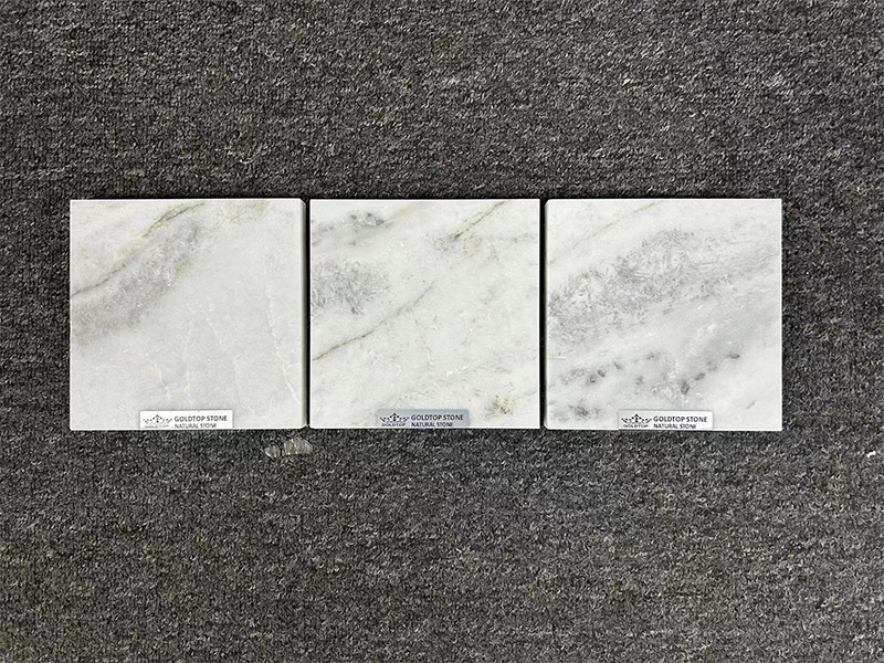 Elba White Marble Tiles for Wall / Flooring