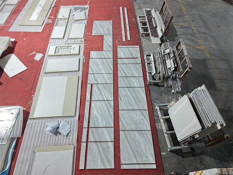 Elba White Marble Tiles for Wall / Flooring