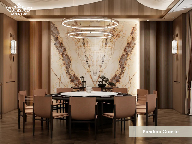 pandora granite bookmatching