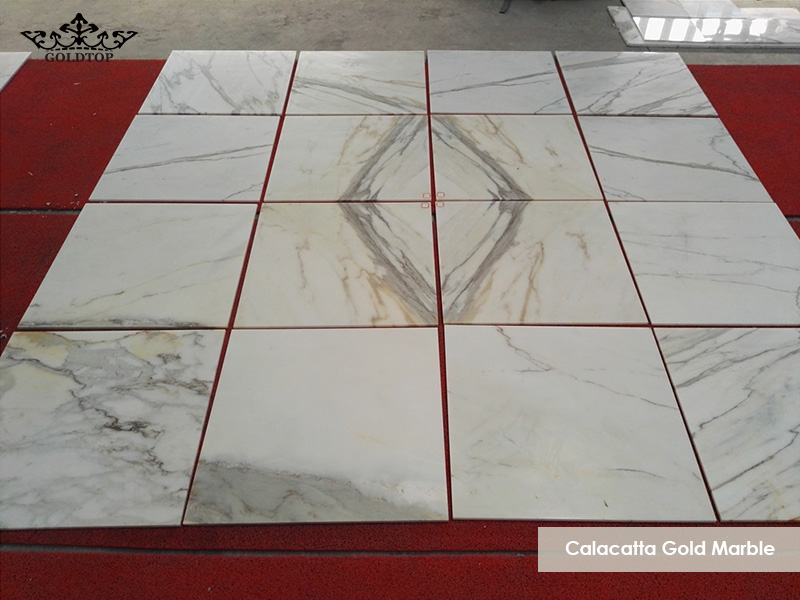 Calacatta Gold Marble Bookmatch