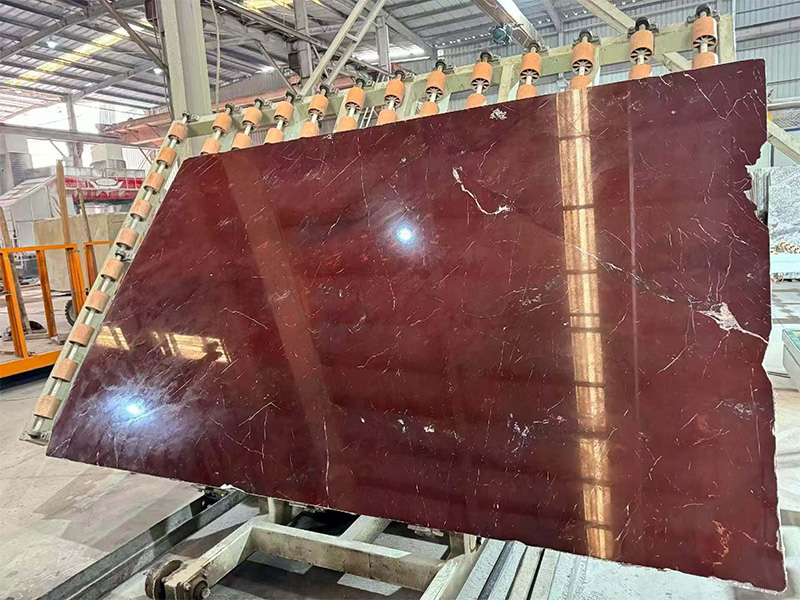 Italy Bordeaux Red Quartzite Slab For Table Tops/ Countertops/ Stair / Wall Tiles