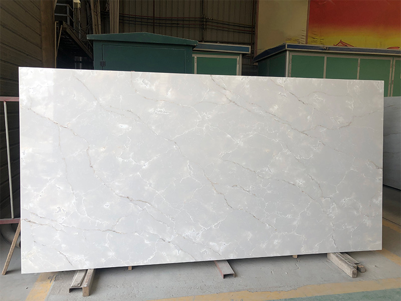 6047 Crystallo Onyx Quartz Slab For Kitche Countertops/ Vanity Tops