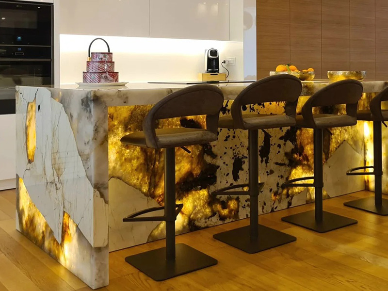 Natural Brazil Pandora Quartzite Kitchen / Bathroom Countertops