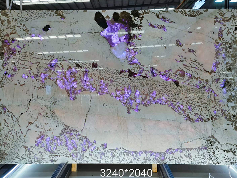 Pandora Luxury Stone Quartzite Slab With Translucency