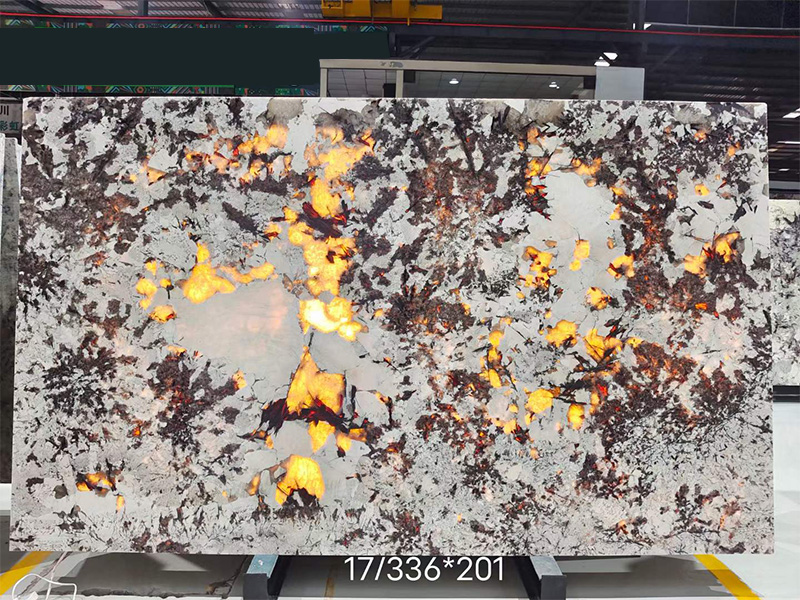 Pandora Luxury Stone Quartzite Slab With Translucency