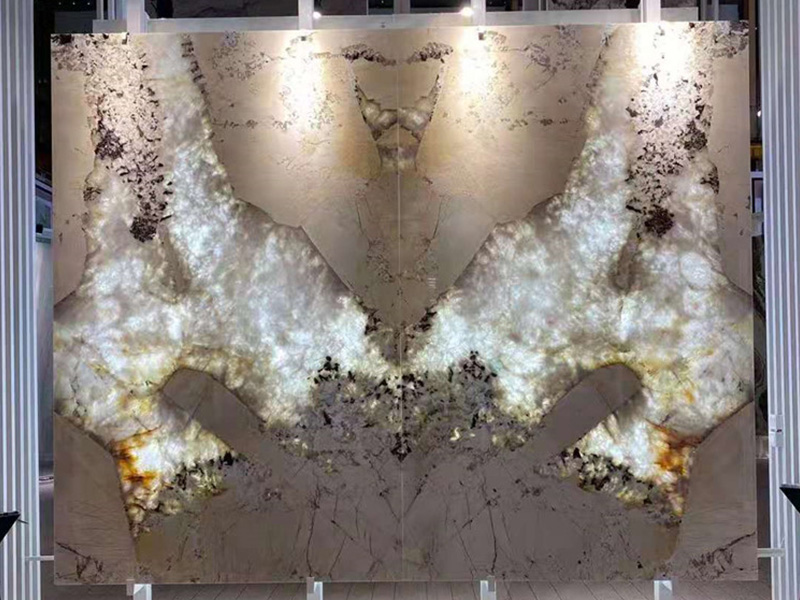 Pandora Luxury Stone Quartzite Slab With Translucency