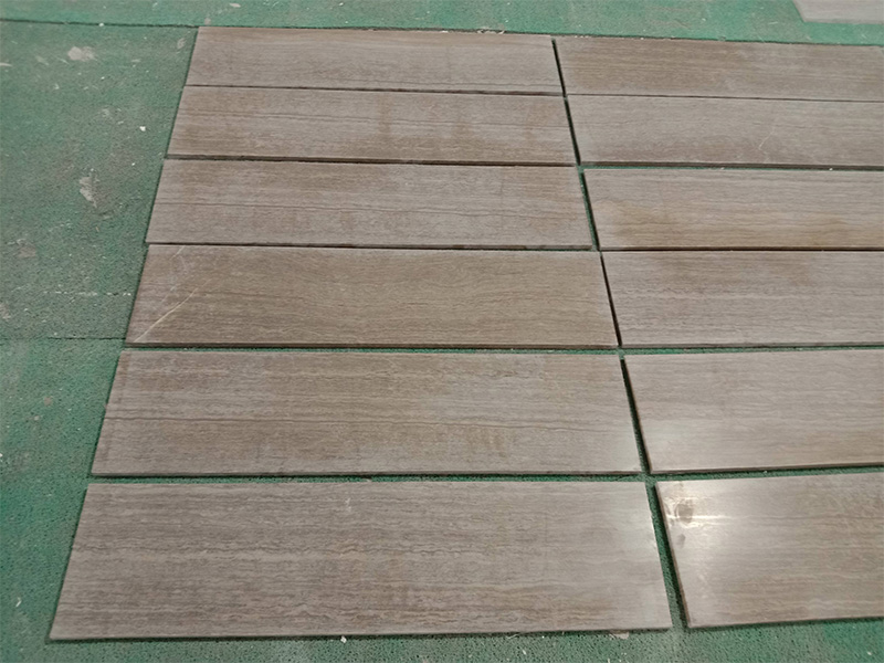 Coffee Wood Marble Slabs & Tiles For Coffee Table Tops / Staircase / Wall