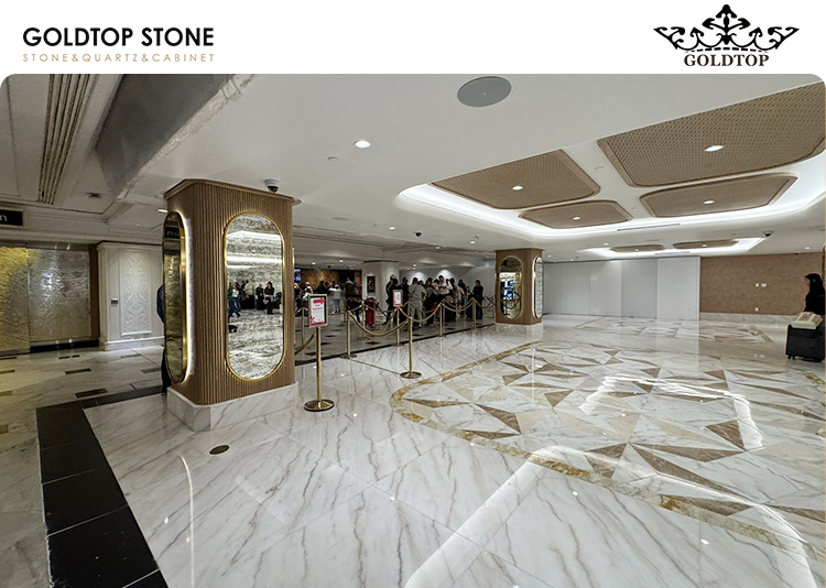 Flamingo Hotel Lobby | Natural Marble Project