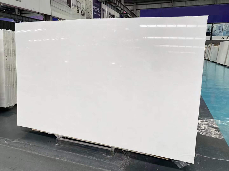 Han White Marble Slab Luxury Stone for Premium Interior Projects