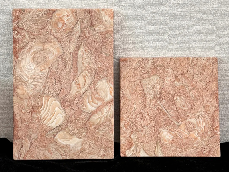Pink Orient Fossil Limestone Slabs & Tiles For Countertop/ Flooring / Vanity Tops