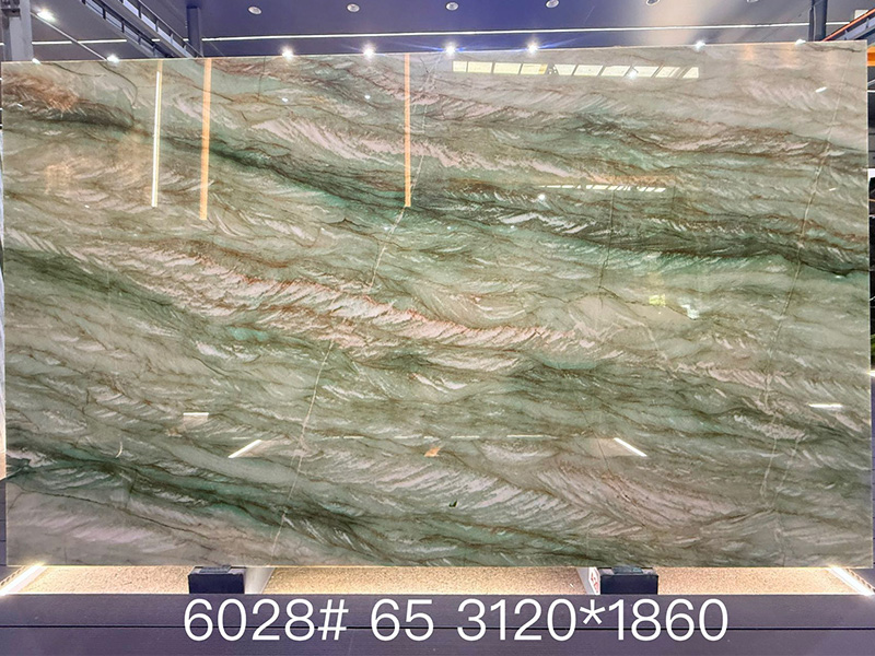 Brazil Gaya Quartzite Green Slabs