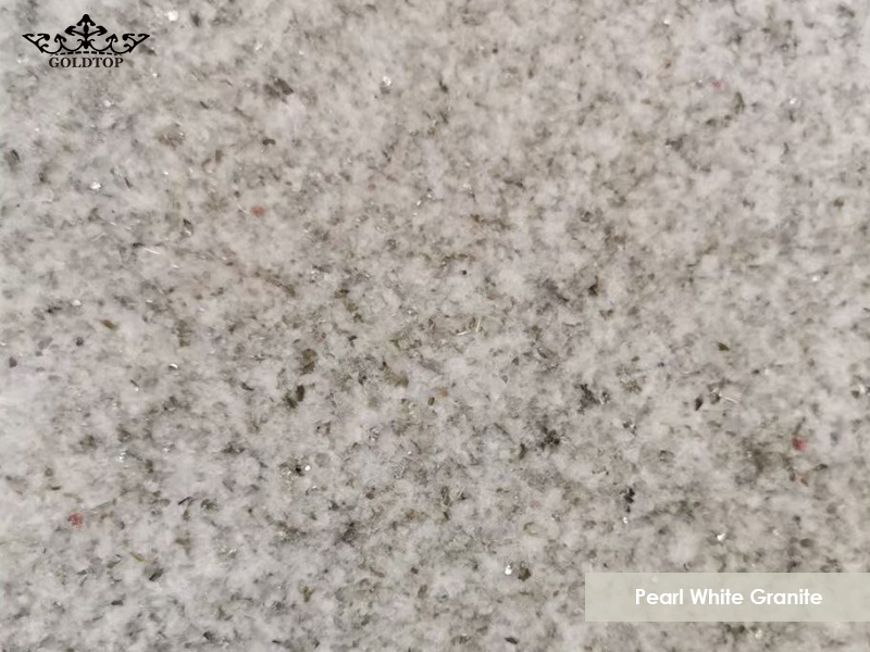pearl white granite