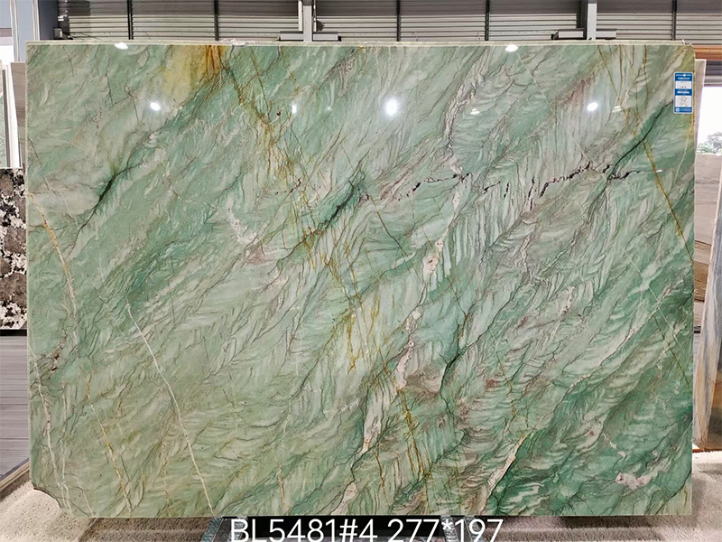 Brazil Gaya Quartzite Green Slabs