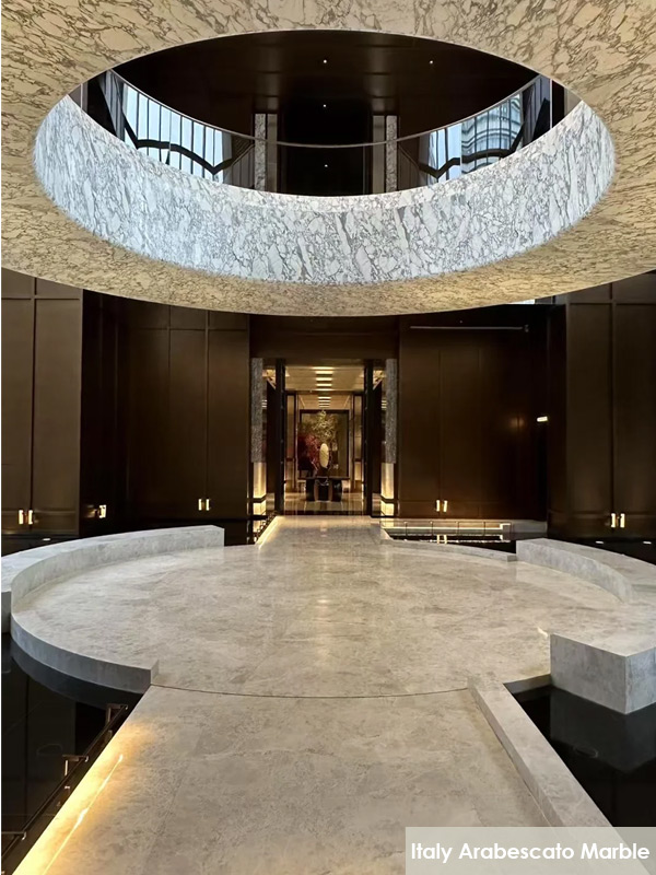 marble hotel lobby