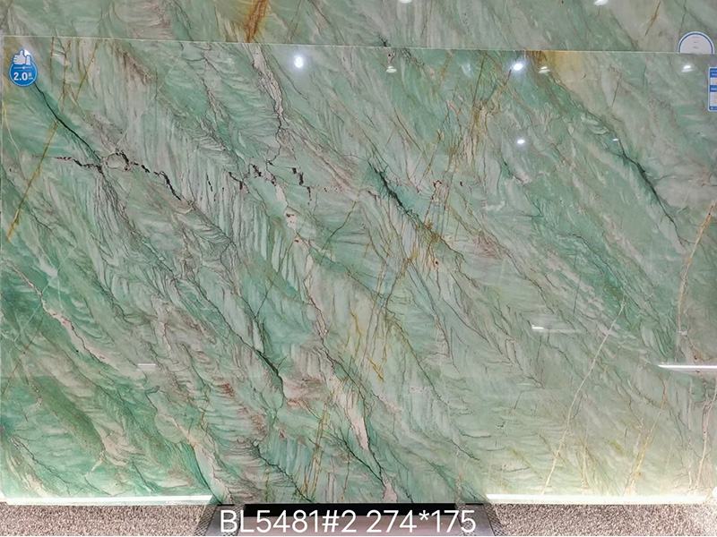 Brazil Gaya Quartzite Green Slabs