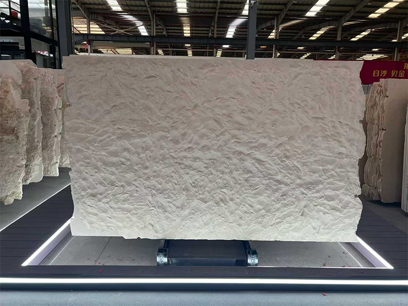 Natural Castle Beige Limestone Slabs & Tiles For Paving / Flooring / Wall