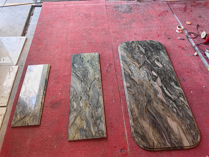 Ocean Fantasy Quartzite Countertops for Kitchen