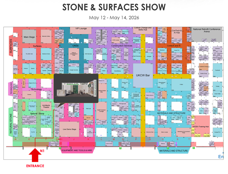 Stone & Surfaces Show 2026 in London