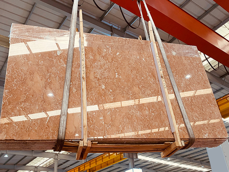 Orange Peel Red Marble Slab for Feature Wall / Kitchen Countertops/ Vanity Tops