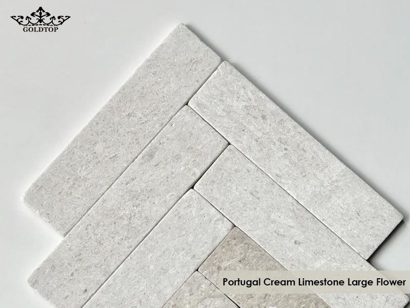 Portugal Cream Limestone Large Flower