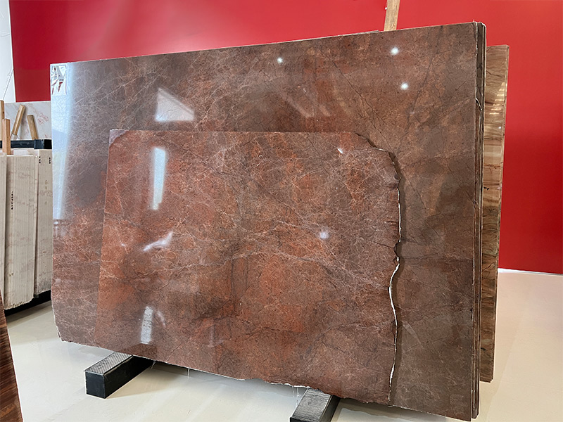 Brown Chocolate Quarzite Slab for Feature Wall / Countertops / Table Tops