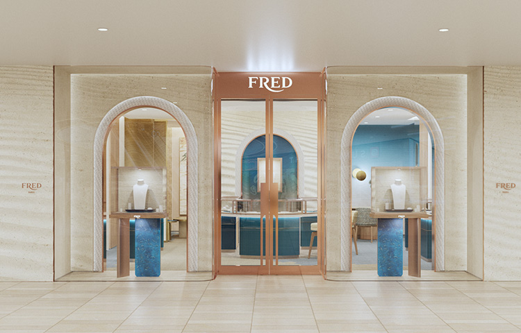 FRED Sydney New BTQ, Australia White Limestone Luxury Boutique Project