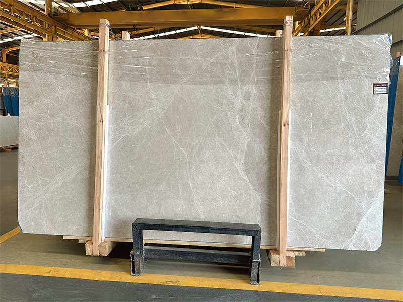 Turkey Tundra Grey Marble Slabs for Luxury Boutique Project