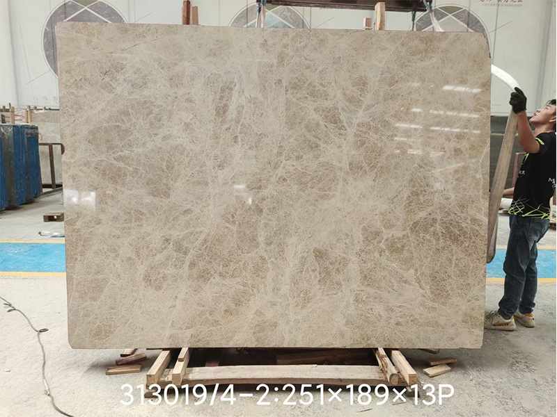 Turkey Tundra Grey Marble Slabs for Luxury Boutique Project