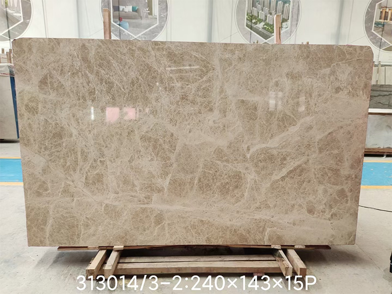 Turkey Tundra Grey Marble Slabs for Luxury Boutique Project