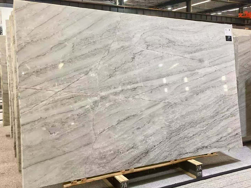 Brazil Waldorf Grey Quartzite Slabs & Tiles For Countertops/ Benchtops/ Worktop