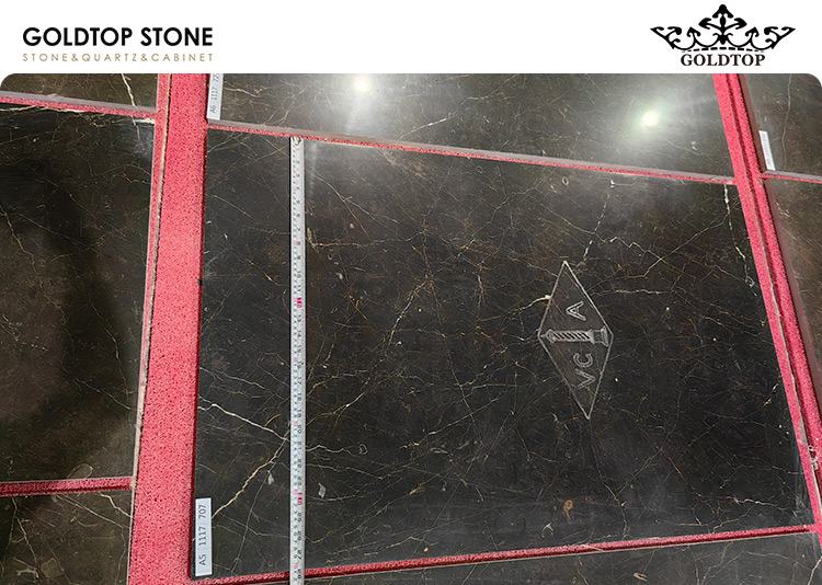 Van Cleef & Arpels Beijing WF CENTRAL Project-Chinese Saint Laurent Marble Flooring & Staircase