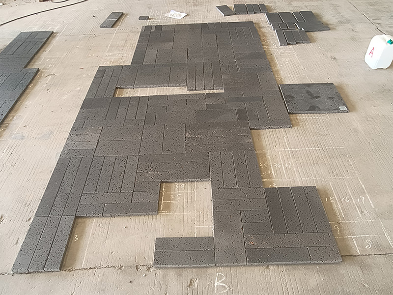 Hainan Black Travertine Slabs and Tiles for Flooring/ Wall / Countertops