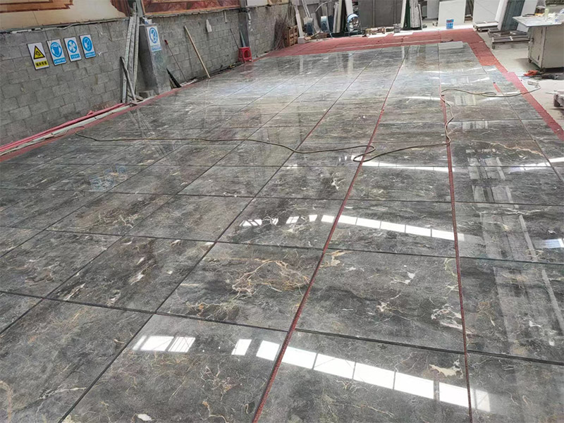 Custom Italy Fior Di Bosco Marble Countertops for Modern Kitchen