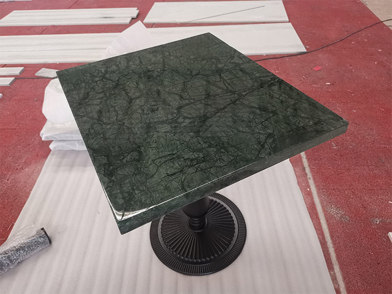 Custom Verde Guatemala Marble Green Table Tops