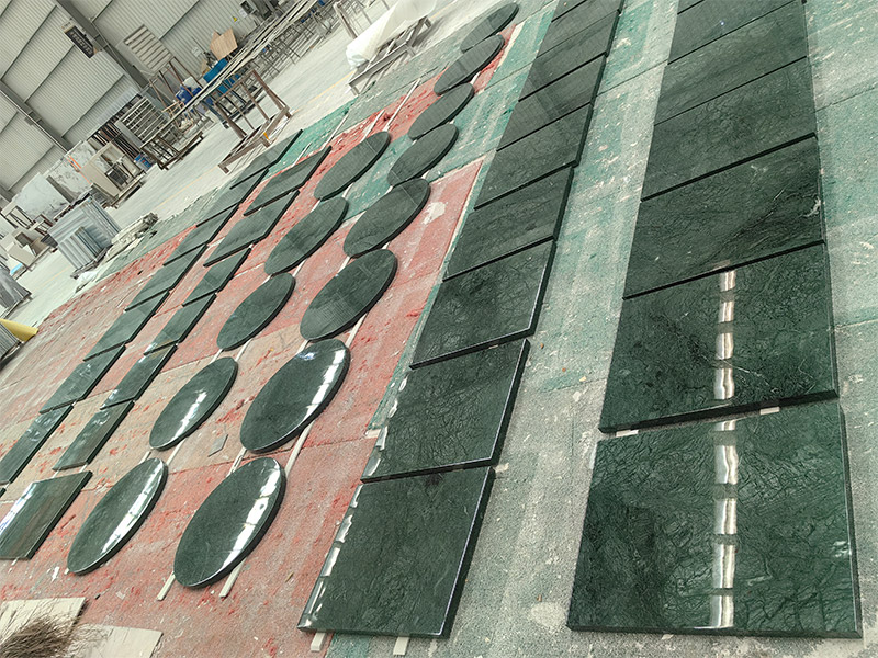Custom Verde Guatemala Marble Green Table Tops