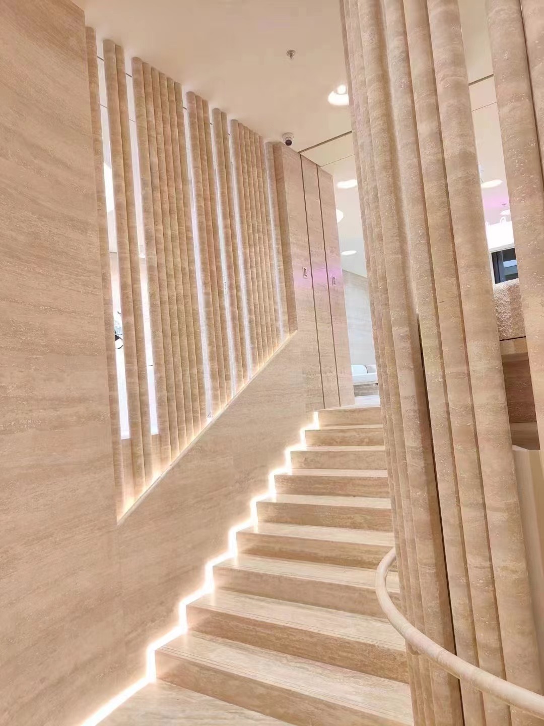 Maison Margiela Boutique Project with Turkey Roman Travertine Stone