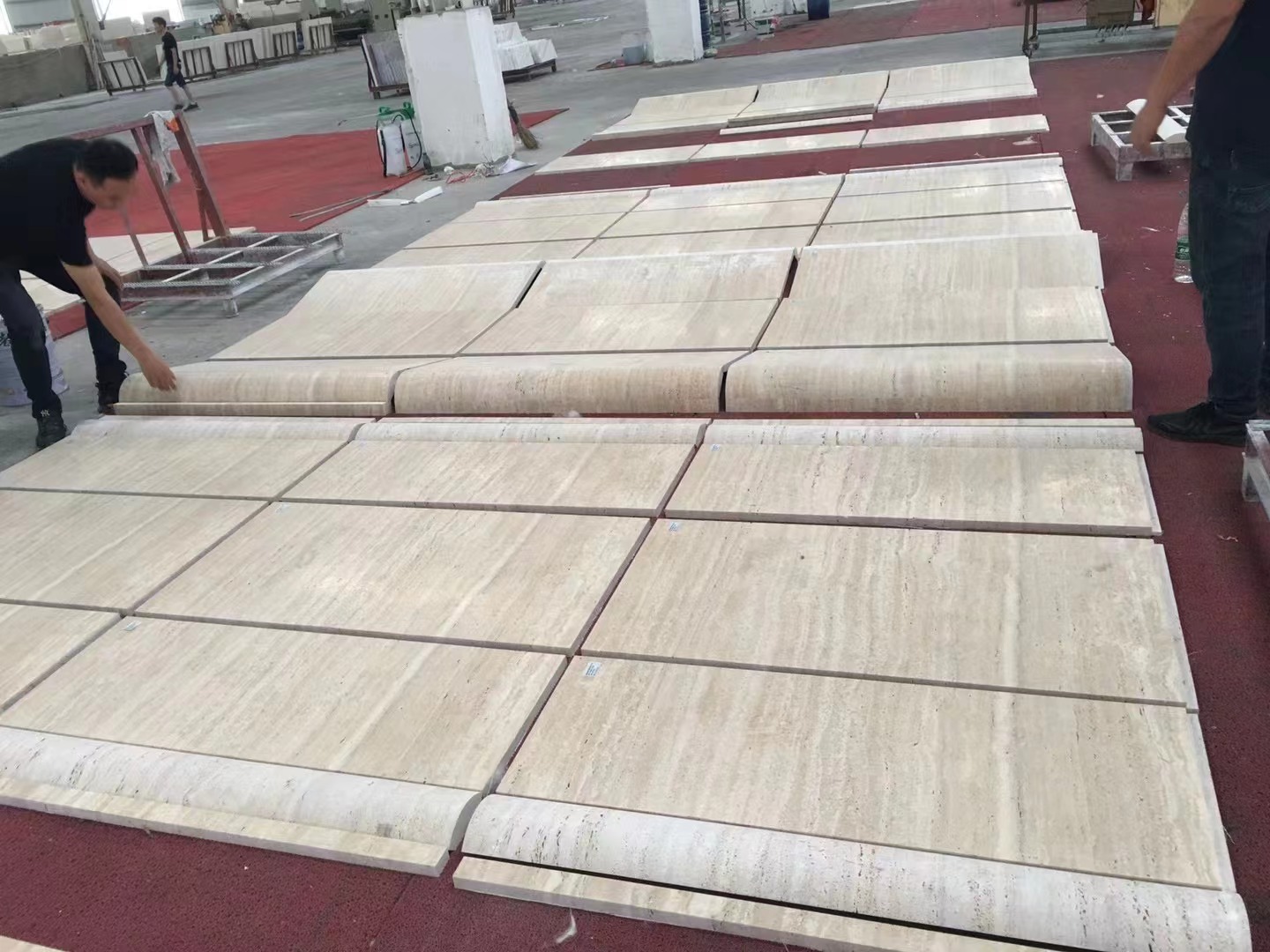 Maison Margiela Boutique Project with Turkey Roman Travertine Stone