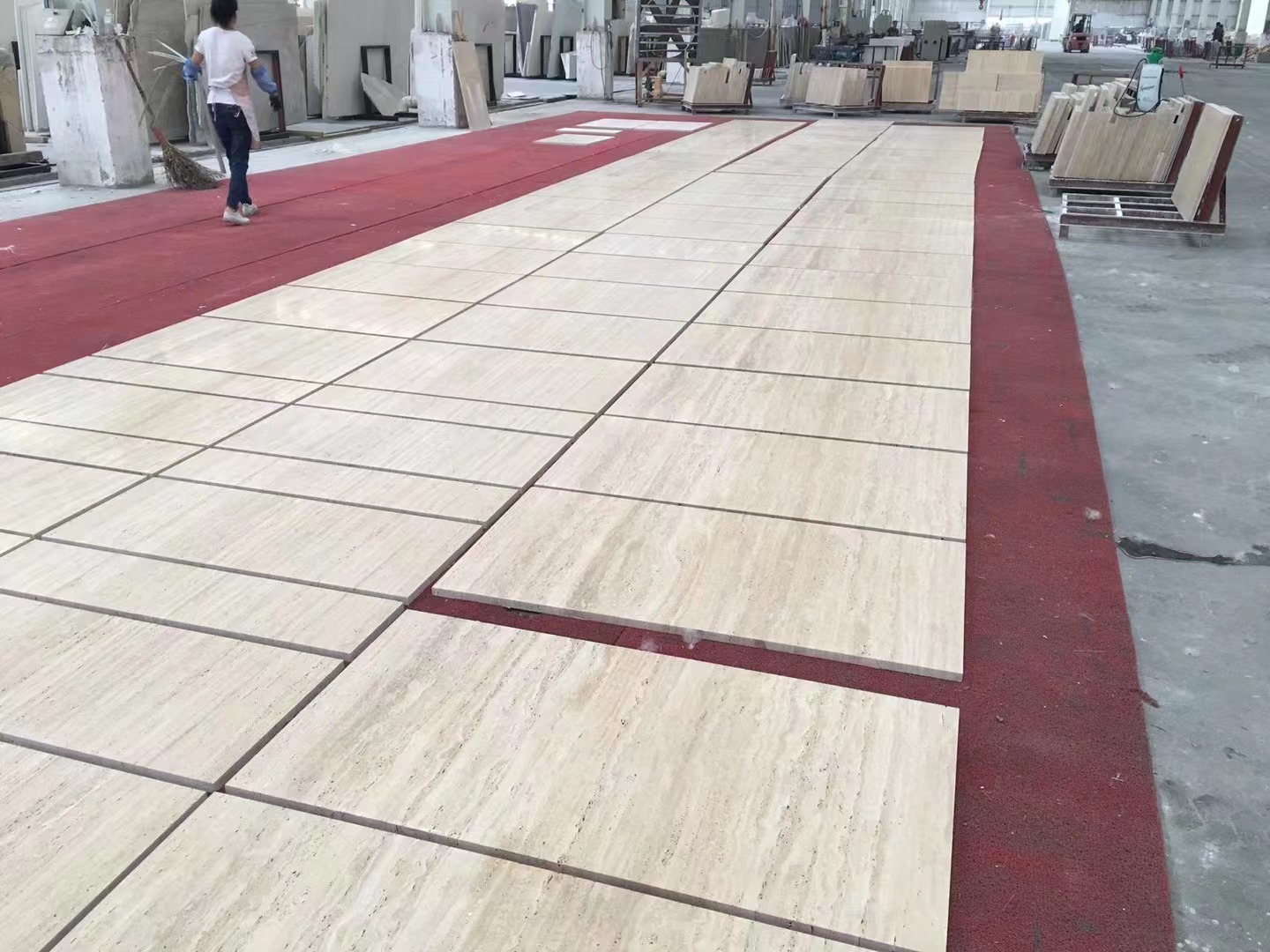 Maison Margiela Boutique Project with Turkey Roman Travertine Stone