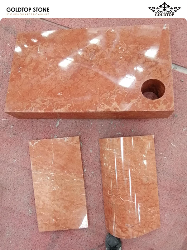 HERMES Marble Vanity Countertop Project  Luxury Stone Fabrication